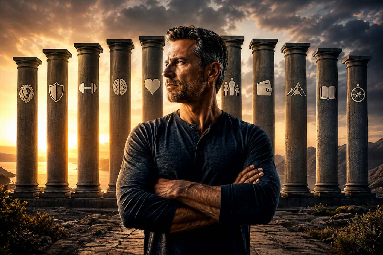The 10 Pillars of Modern Manhood: A Blueprint for Thriving After 40