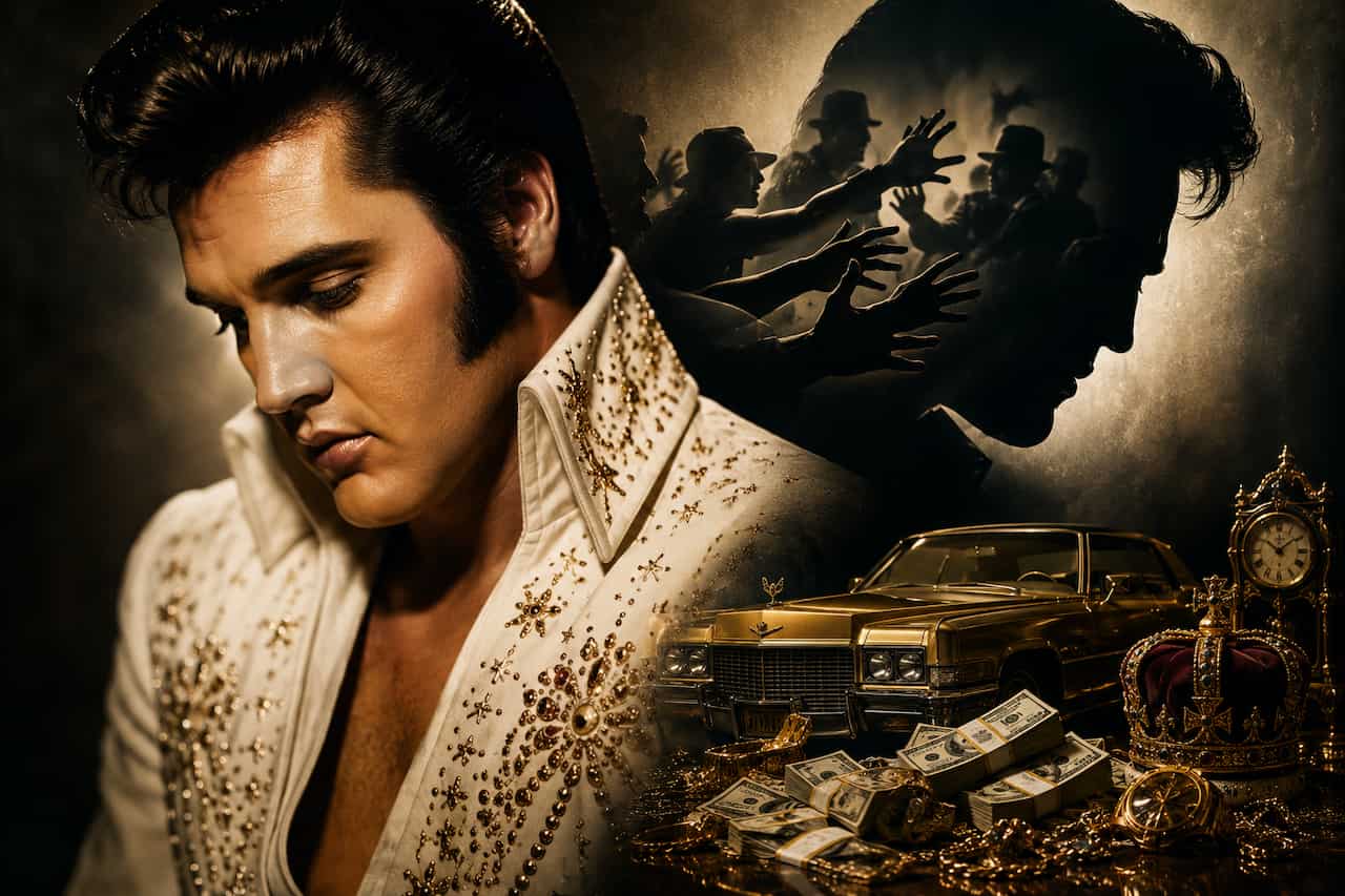 The Hidden Danger of Sudden Wealth: What Elvis Presley Understood About Human Nature Elvis presley portrait