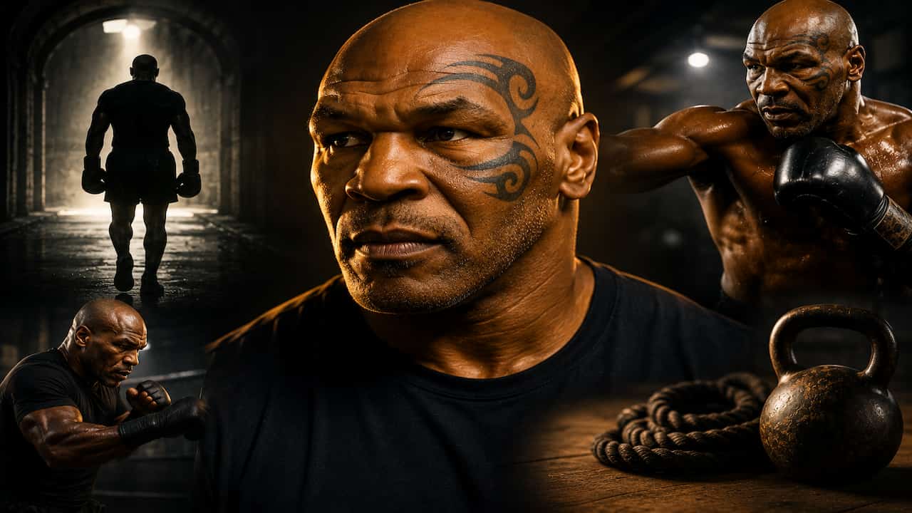 Mike Tyson on Discipline: The Mindset That Builds Strength and Success Iron Mike Tyson portait